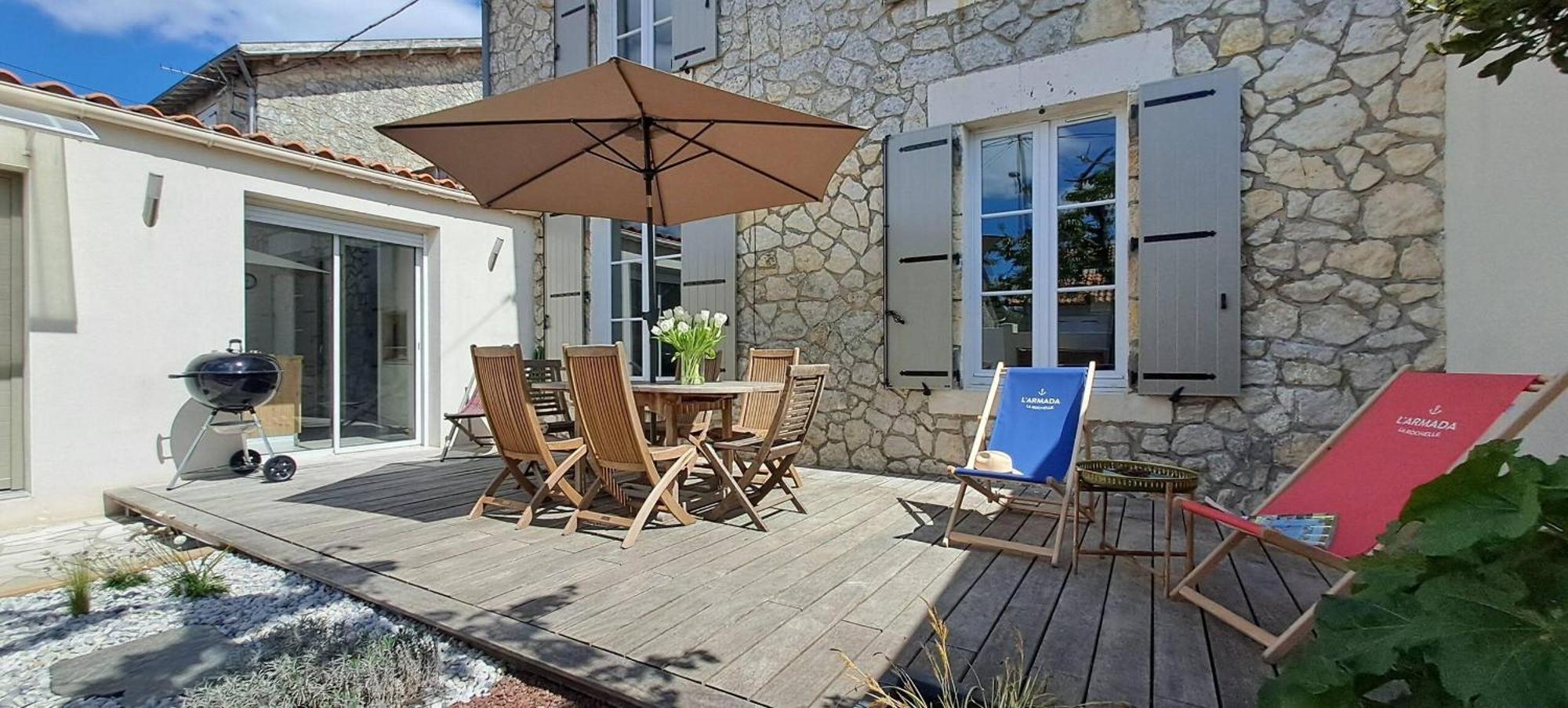 L Armada - Maison 3 Chambres - Terrasse Wifi La Rochelle  Zewnętrze zdjęcie